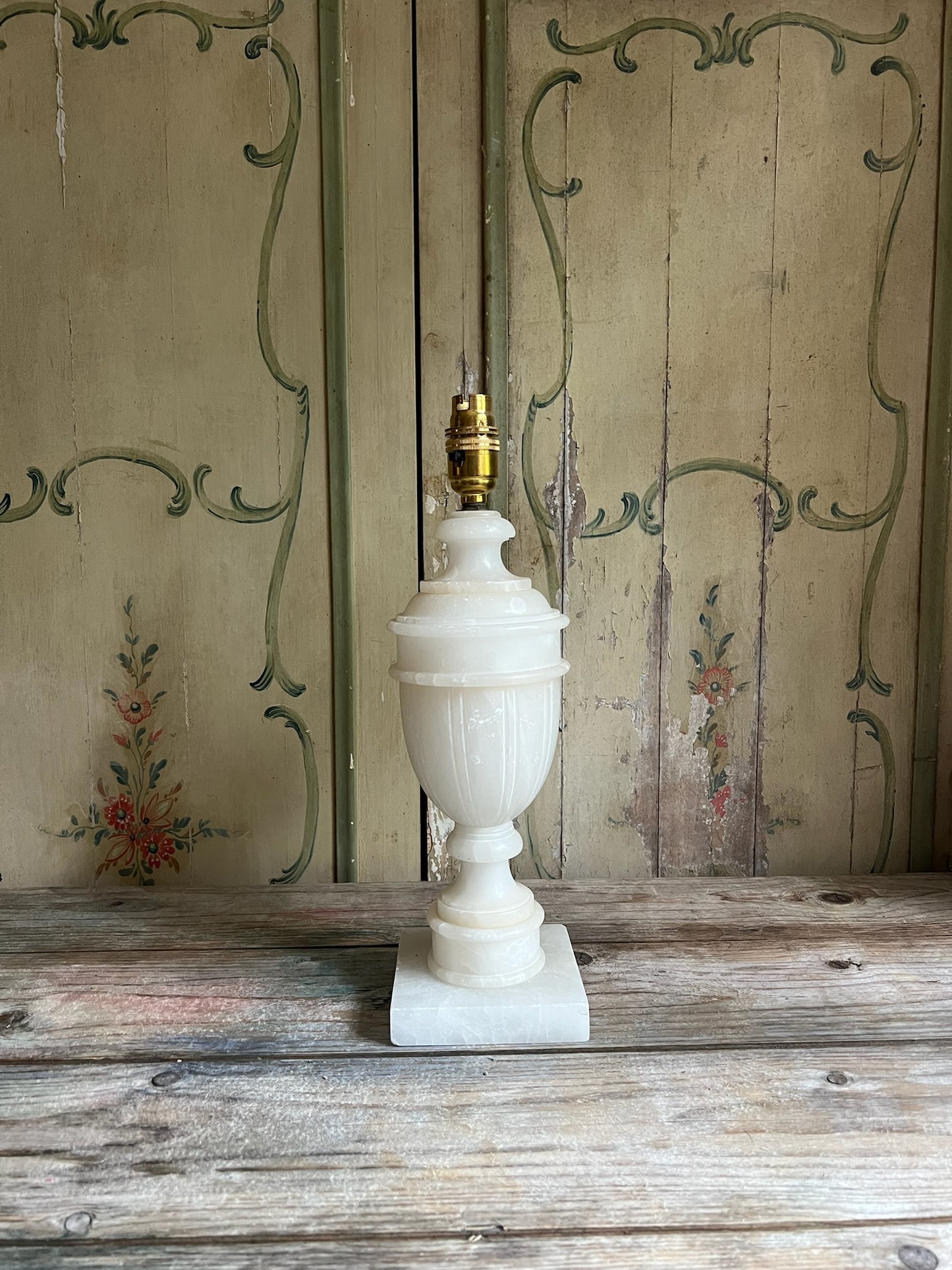 20th Century Alabaster Lamp