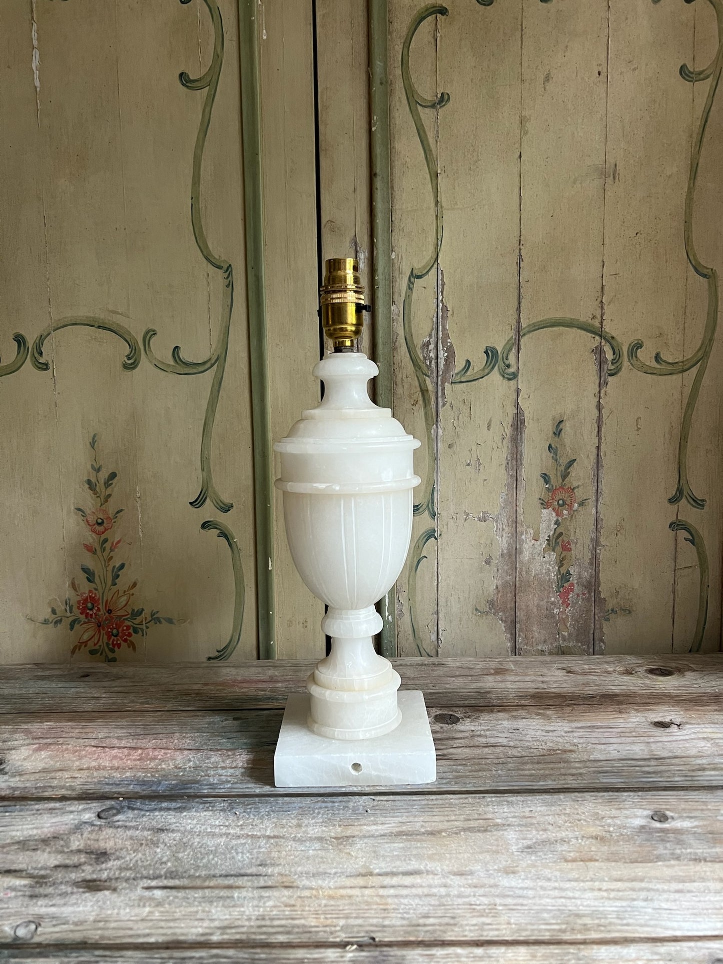 20th Century Alabaster Lamp