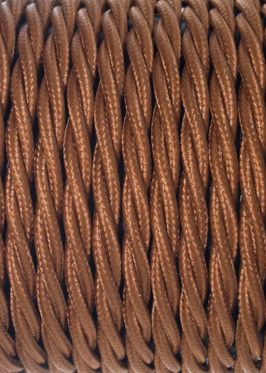 Cinnamon - Lola's Leads Fabric Extension Cable