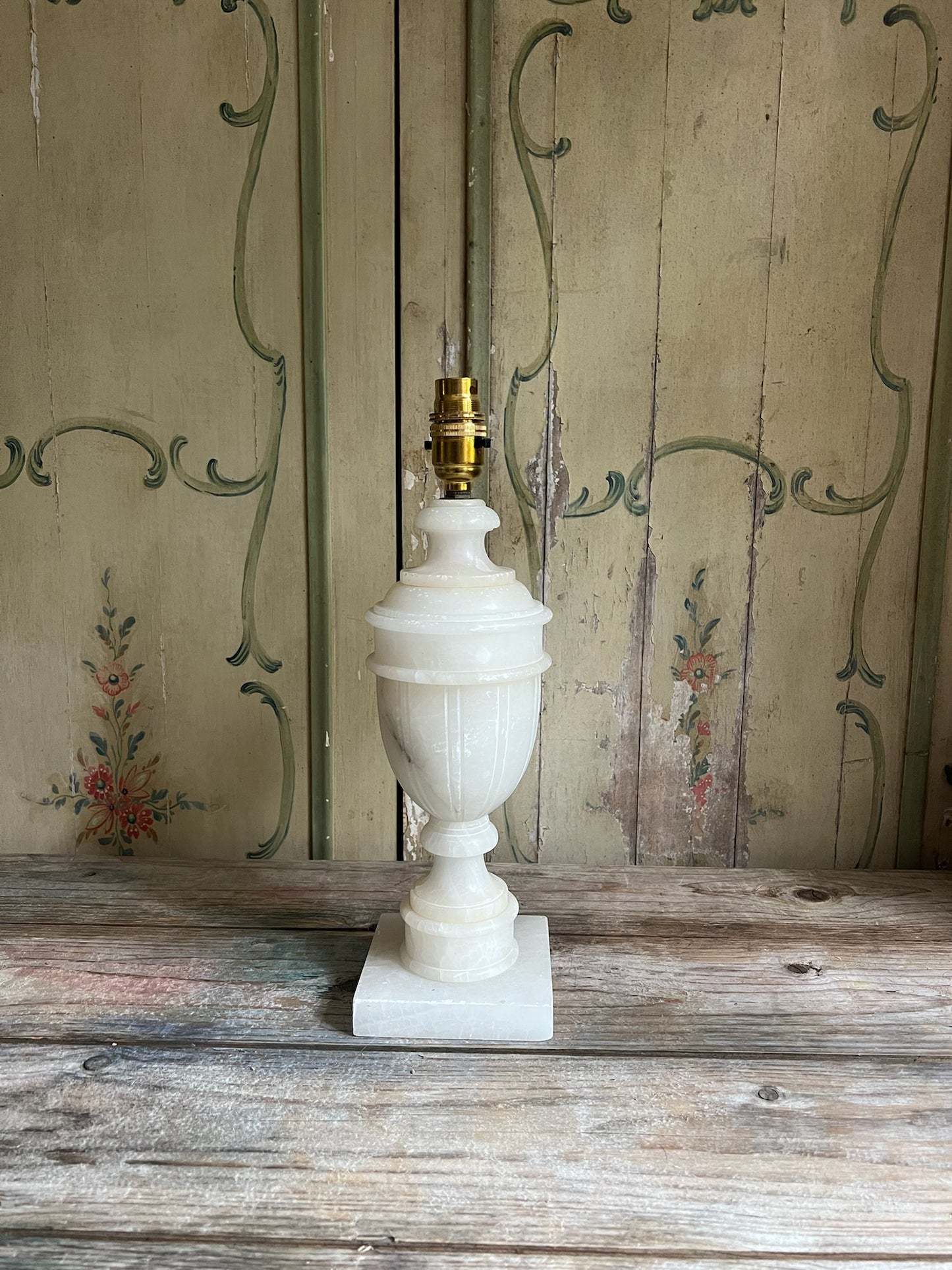20th Century Alabaster Lamp