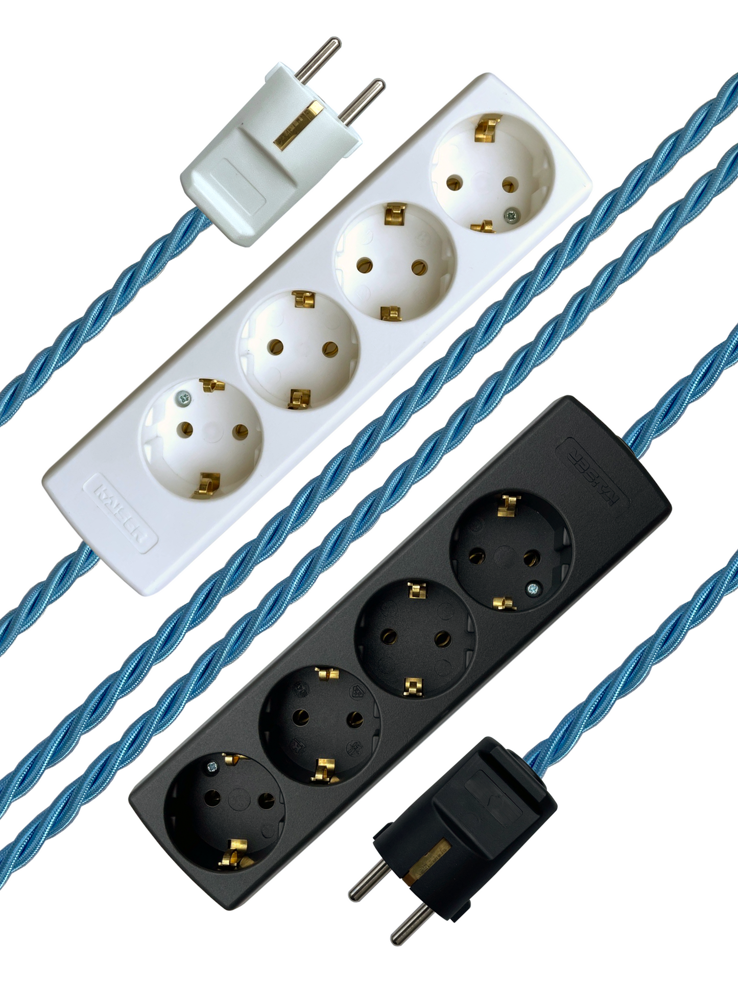 Azure - Lola's Leads EU Fabric Extension Cable