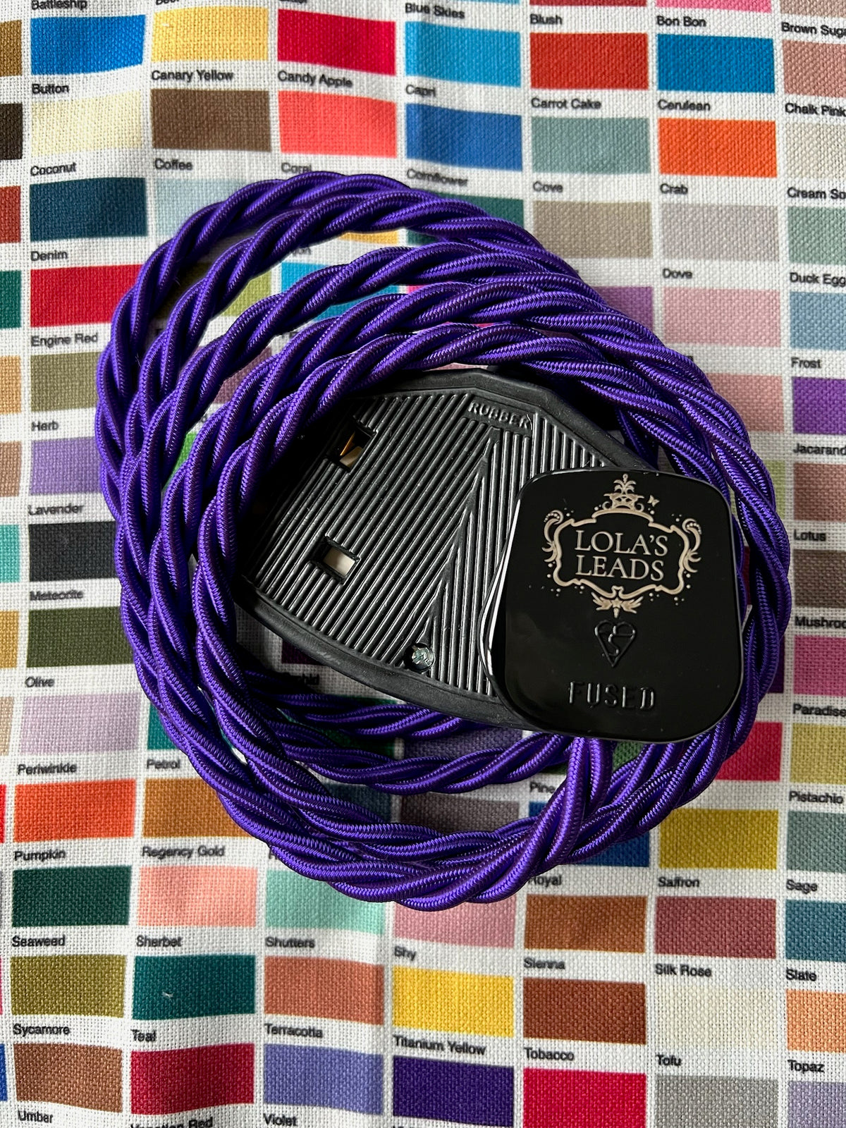 Liberty - Lola's Leads Fabric Extension Cable
