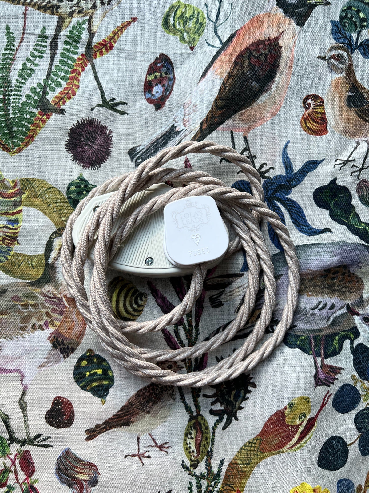 Pebble - Lola's Leads Fabric Extension Cable