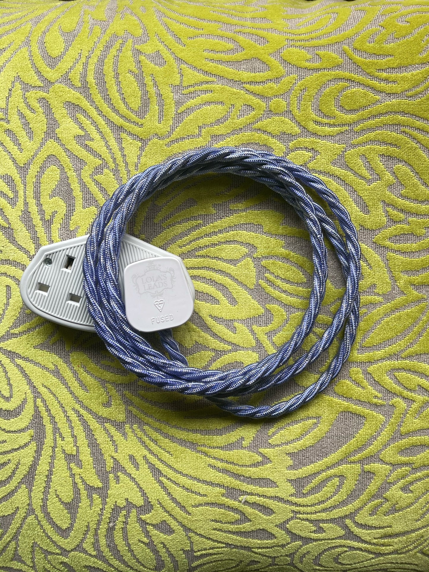 Lola's Leads - Lavender Marl + White | 2m & 3m