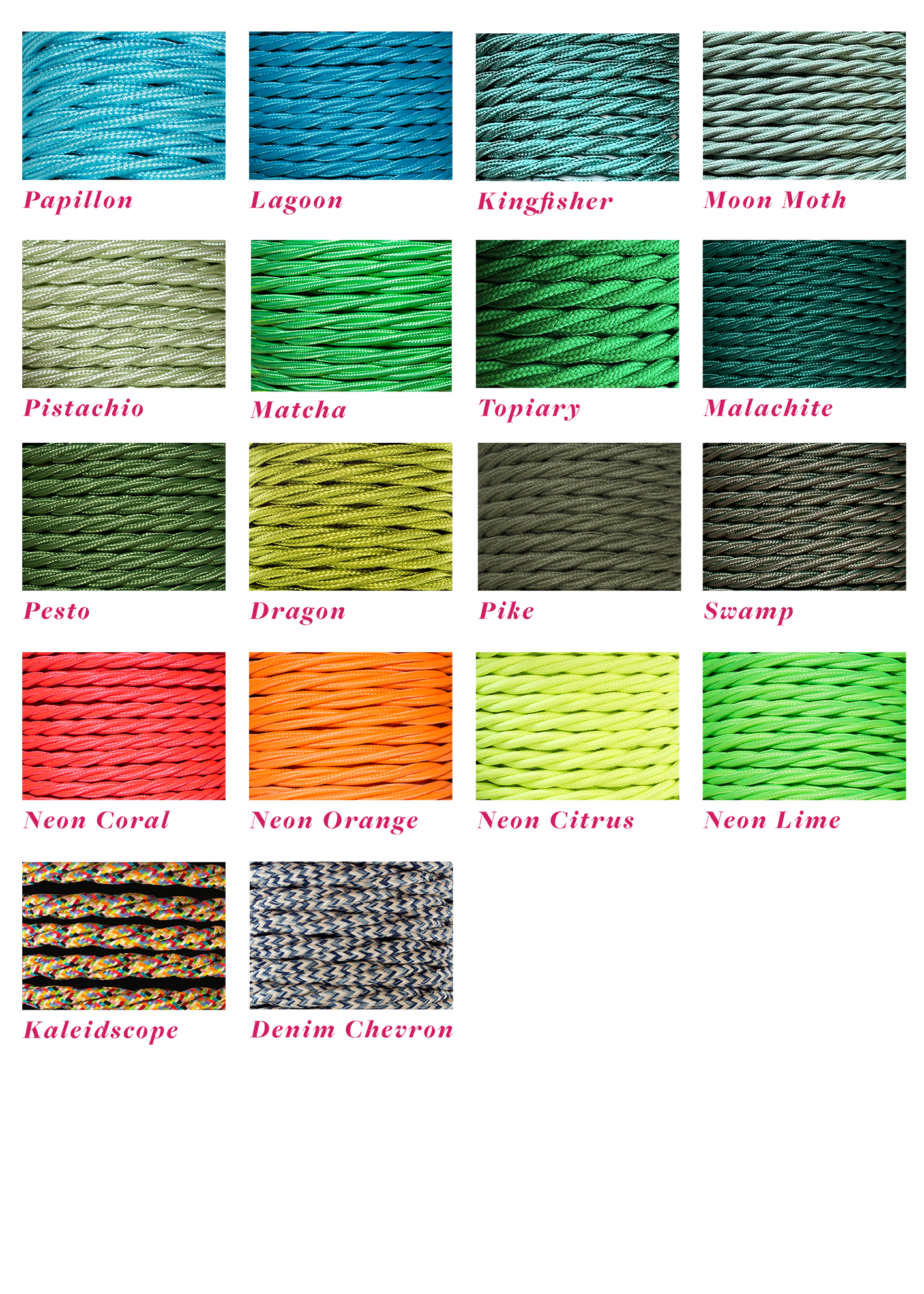Lighting Cable - Twisted 3 Core 0.75sqmm