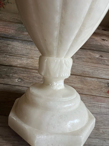 Large 20th Century Alabaster Lamp
