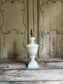 Intricate 20th Century Alabaster Lamp 