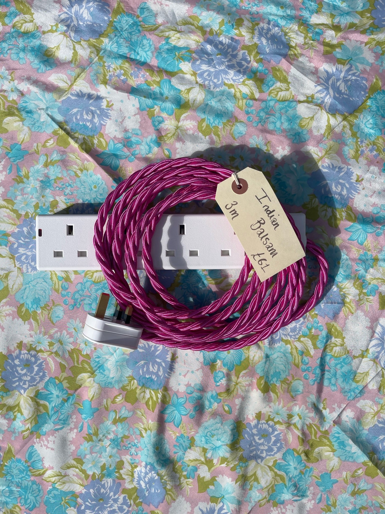Lola's Leads – Indian Balsam + White 3m | 4 Gang