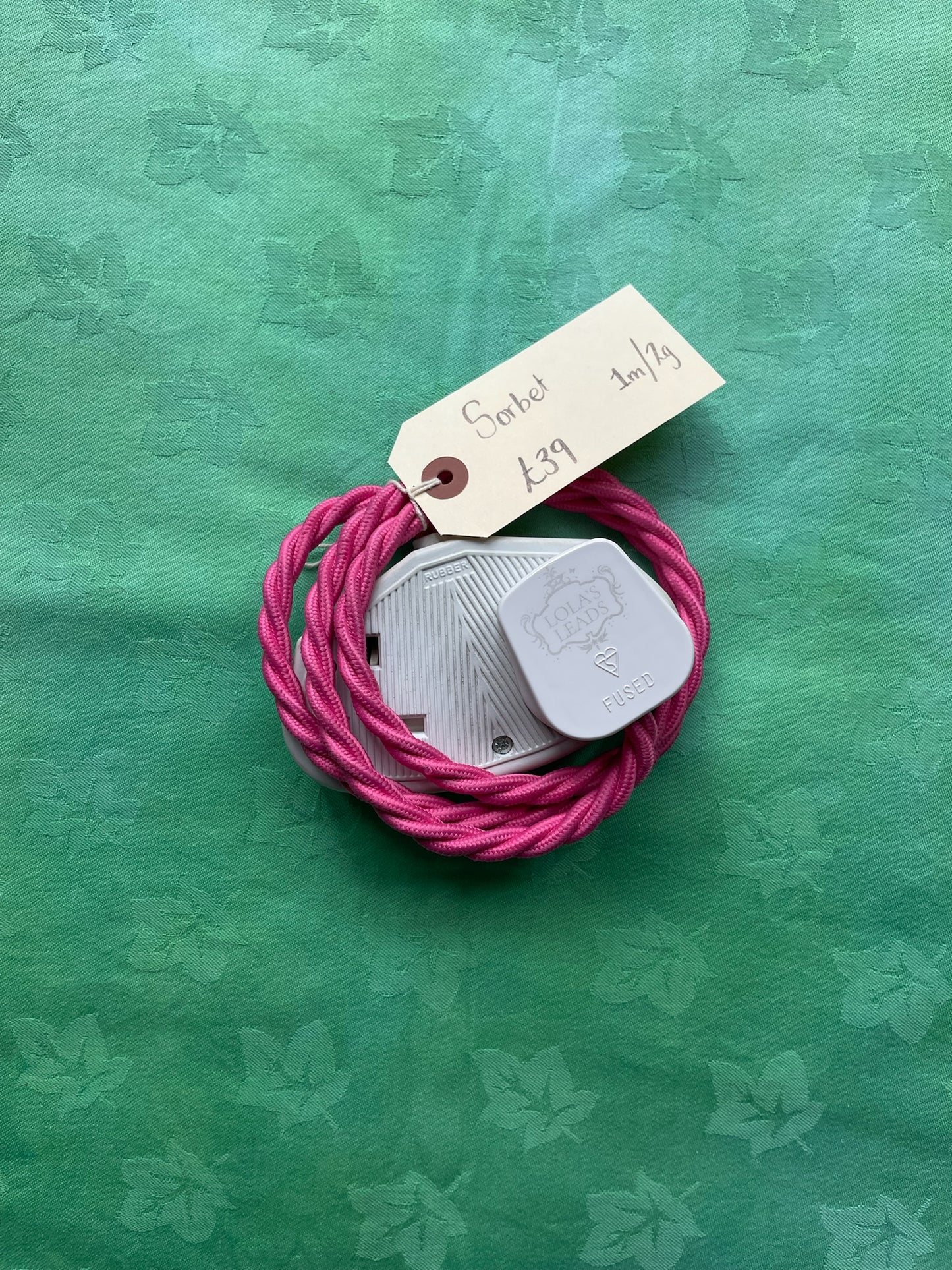 Lola's Leads – Sorbet + White 1m | 2 Gang