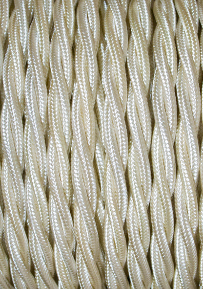 Clotted Cream - Lola's Leads Fabric Extension Cable