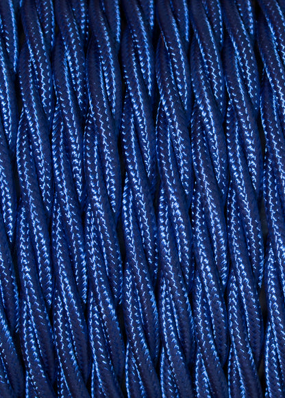 Cobalt - Lola's Leads Fabric Extension Cable