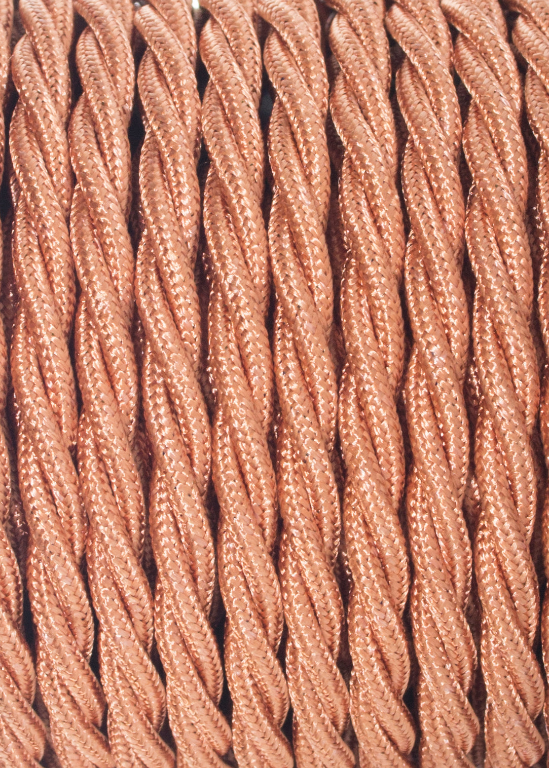 Copper - Lola's Leads Fabric Extension Cable