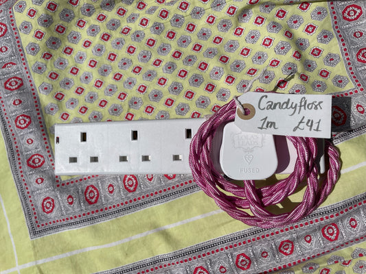 Candyfloss + White 1m | 4 Gang