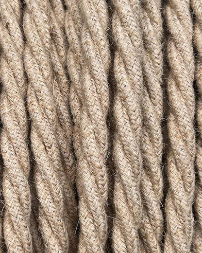 Jute - Lola's Leads Fabric Extension Cable