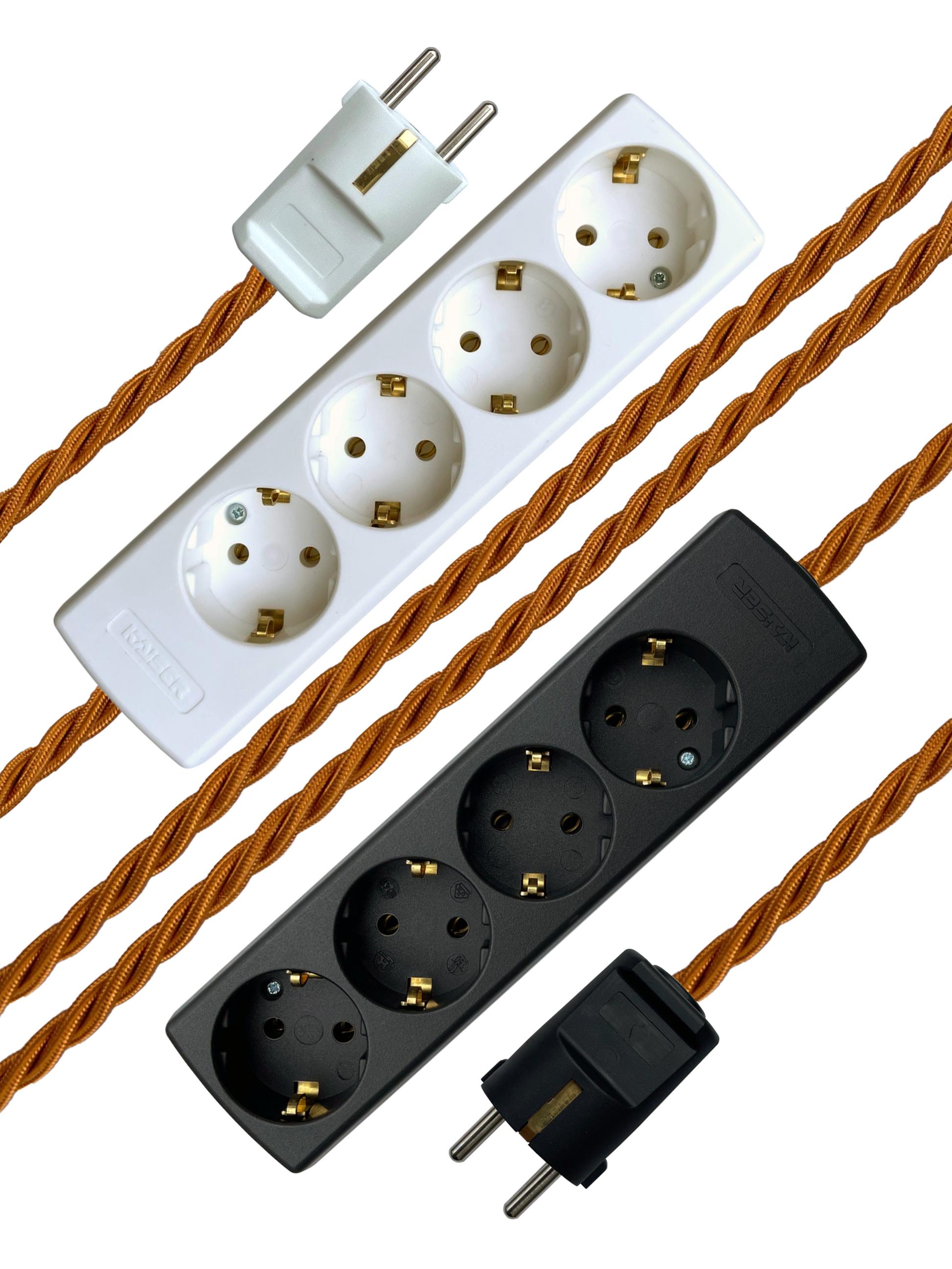 Caramac - Lola's Leads EU Fabric Extension Cable