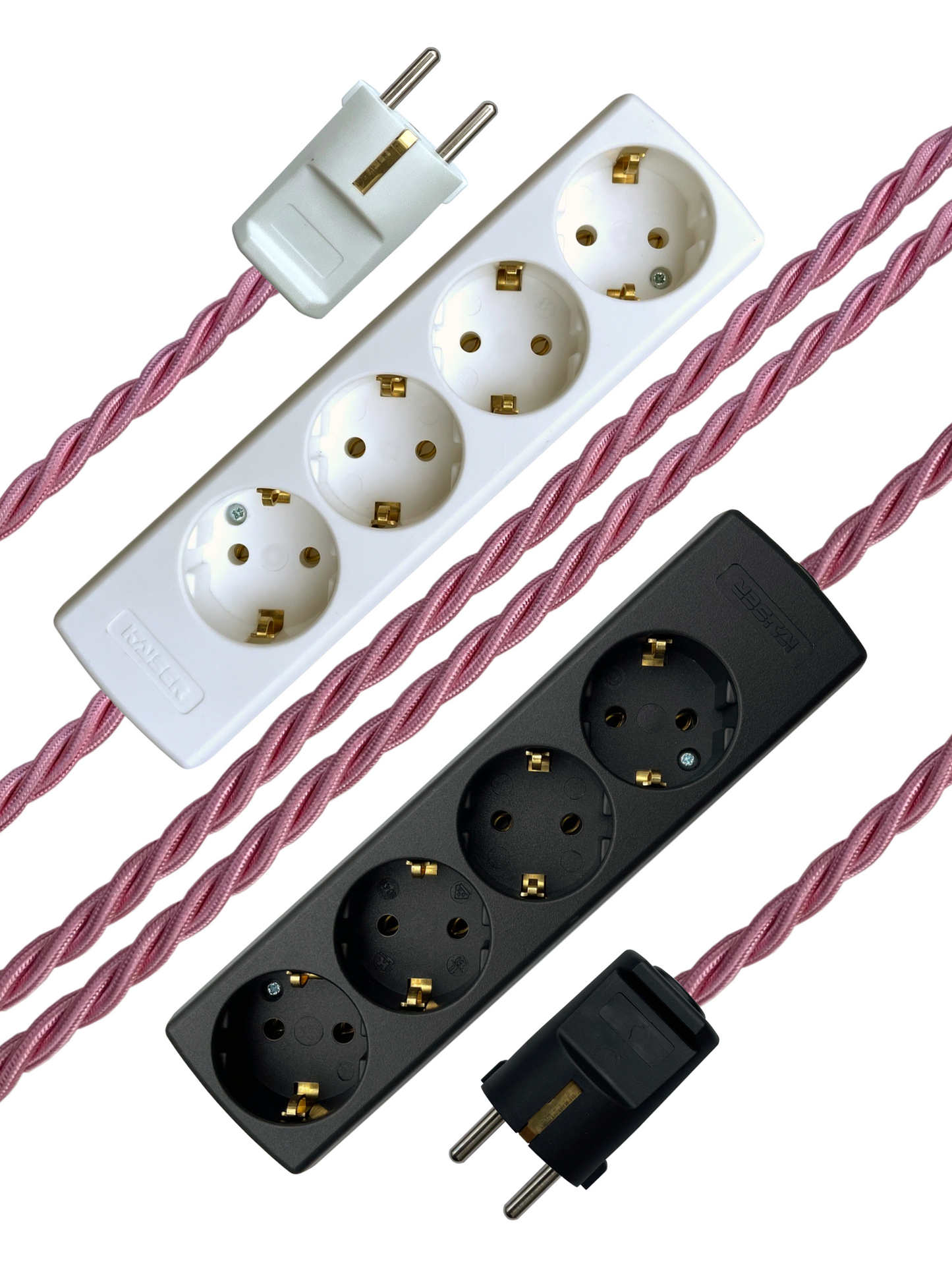 Shrimp - Lola's Leads EU Fabric Extension Cable