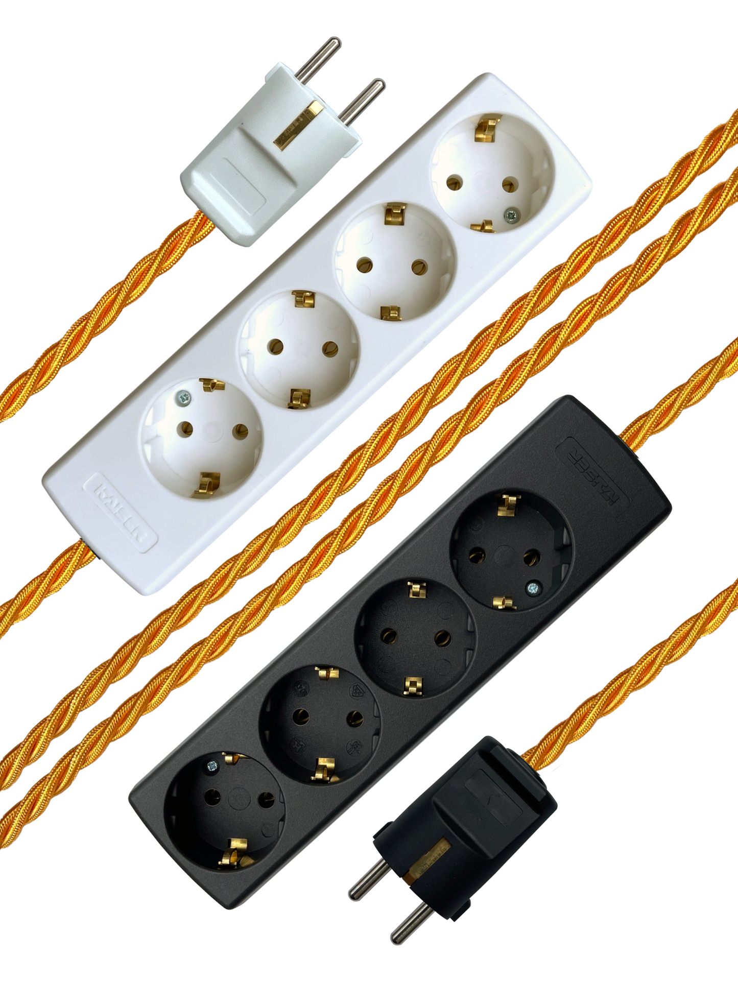 Turmeric - Lola's Leads EU Fabric Extension Cable