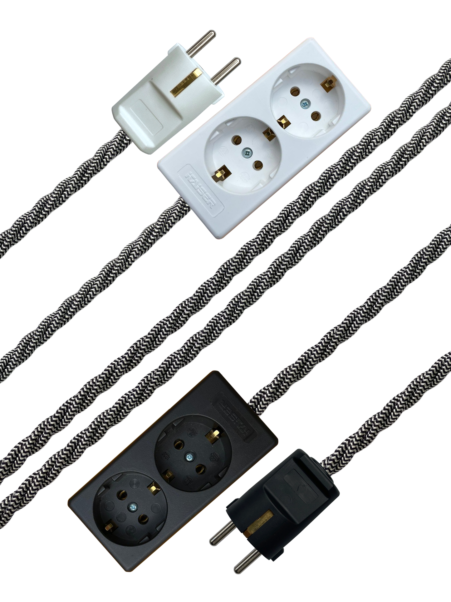 Bowie - Lola's Leads EU Fabric Extension Cable
