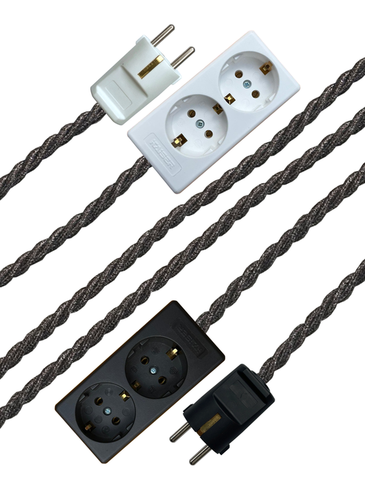 Tawny Owl - Lola's Leads EU Fabric Extension Cable