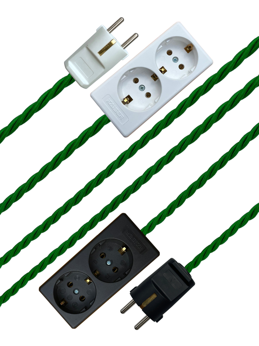 Topiary - Lola's Leads EU Fabric Extension Cable