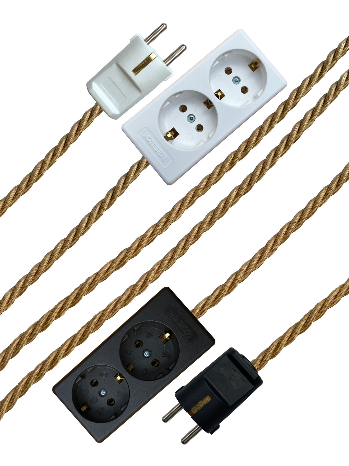 Twine - Lola's Leads EU Fabric Extension Cable