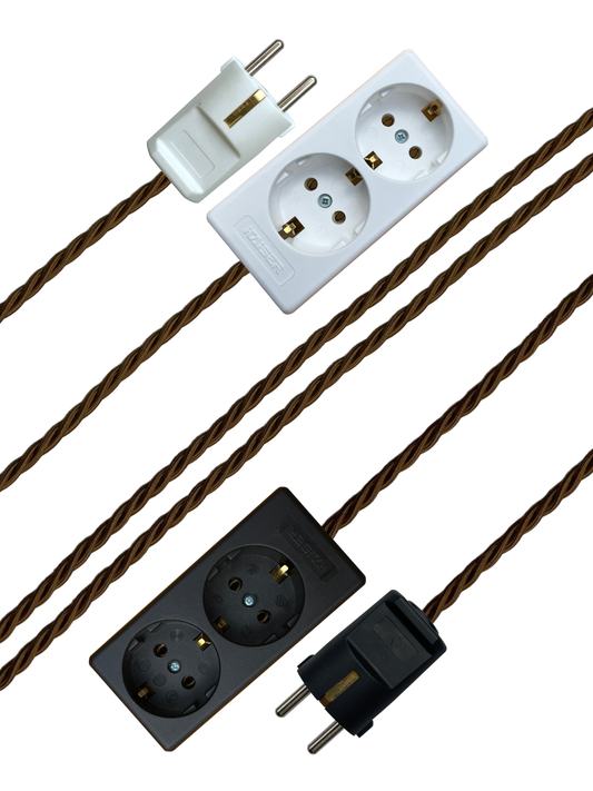 Wren - Lola's Leads EU Fabric Extension Cable
