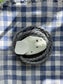Denim Chevron - Lola's Leads Fabric Extension Cable