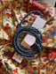 Denim - Lola's Leads Fabric Extension Cable