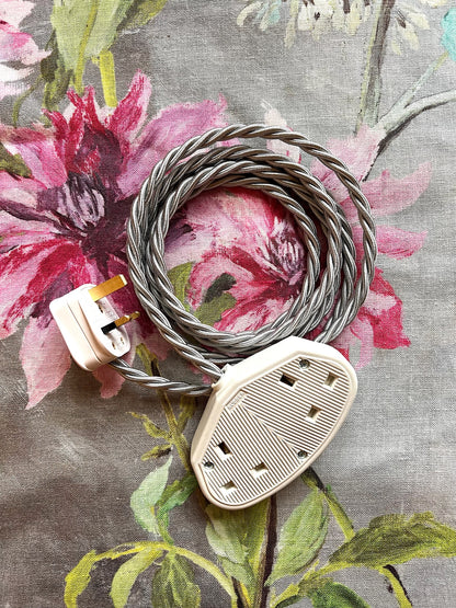 Dove - Lola's Leads Fabric Extension Cable