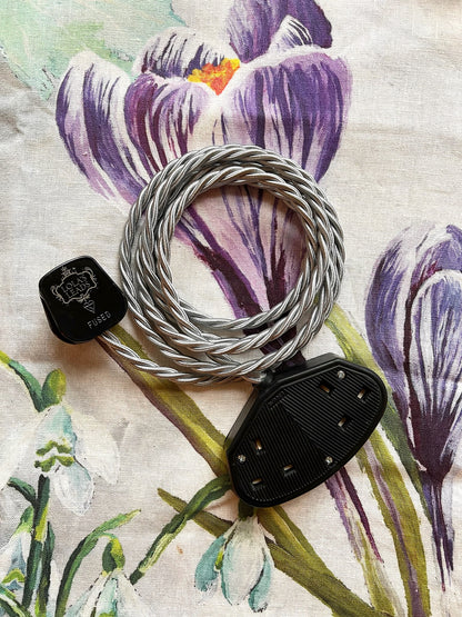 Dove - Lola's Leads Fabric Extension Cable