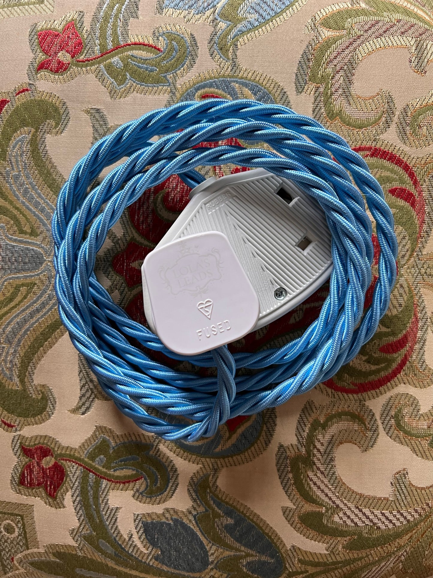 Forget Me Not - Lola's Leads Fabric Extension Cable