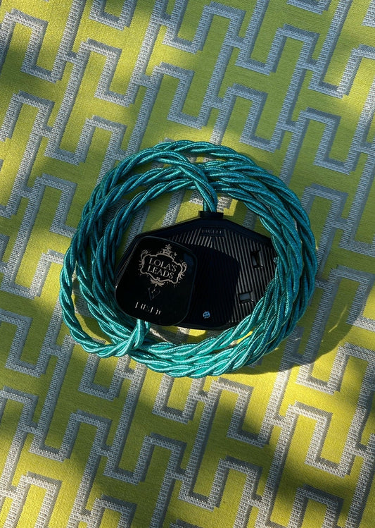 Kingfisher - Lola's Leads Fabric Extension Cable