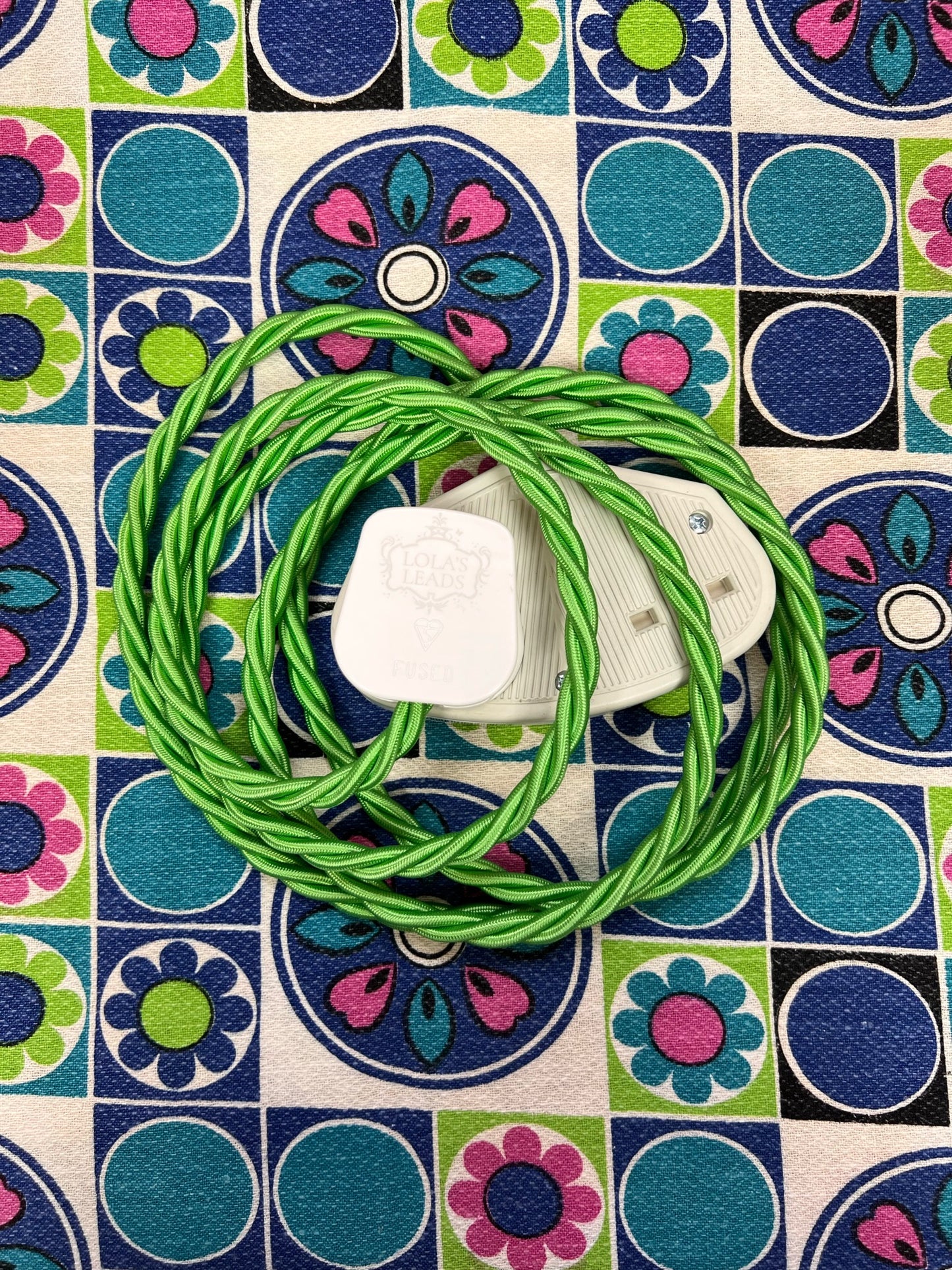 Parakeet - Lola's Leads Fabric Extension Cable