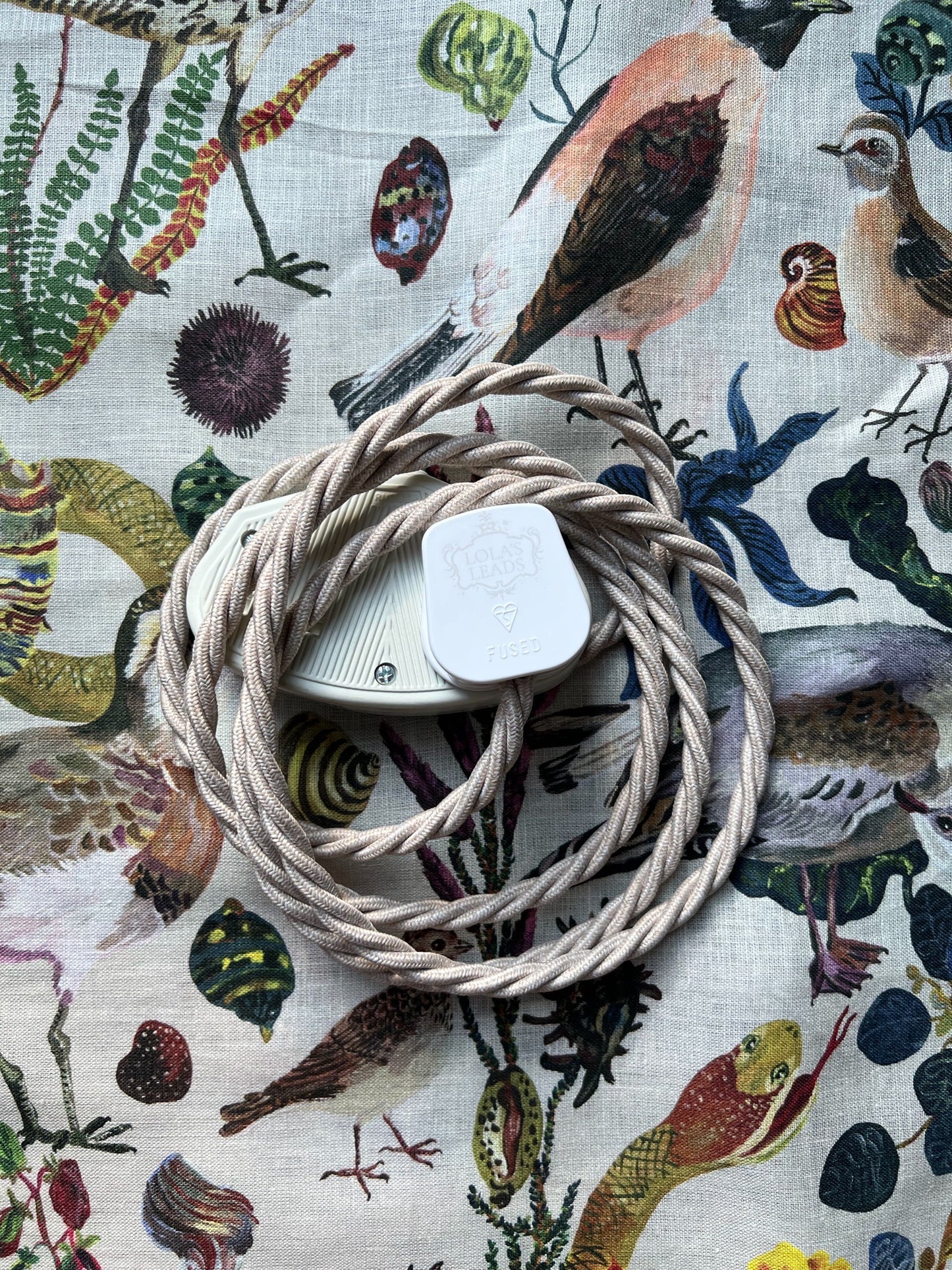 Pebble - Lola's Leads Fabric Extension Cable