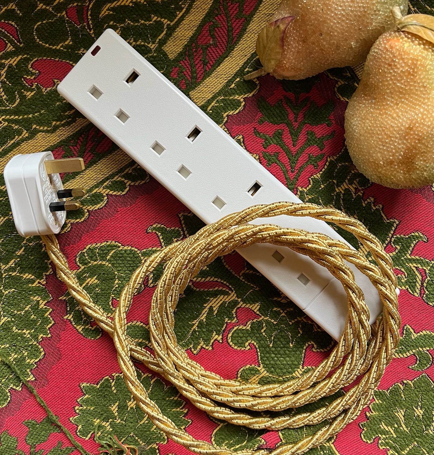 Gilded Nectar - Lola's Leads Fabric Extension Cable
