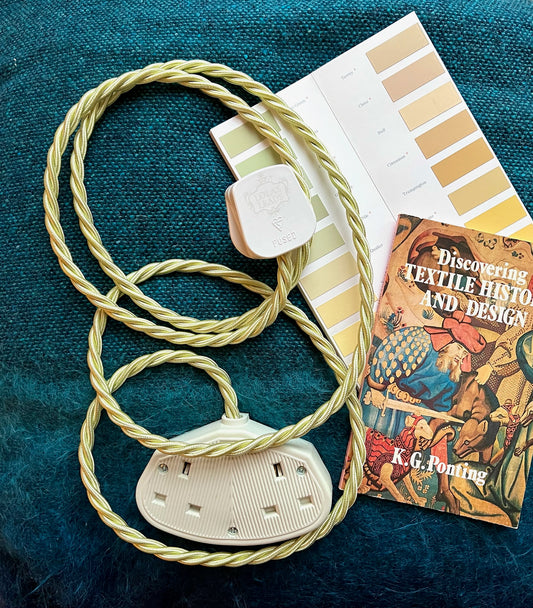 Pistachio - Lola's Leads Fabric Extension Cable
