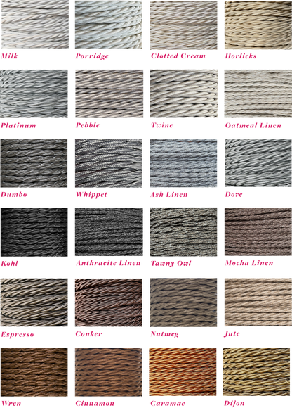 Lighting Cable - Twisted 3 Core 0.75sqmm