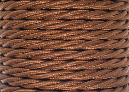 Cinnamon Twisted Lighting Cable