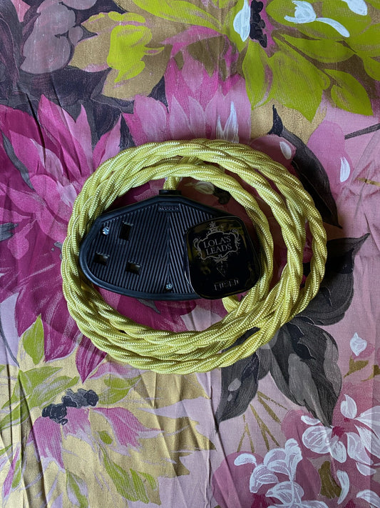 Lola's Leads - Citron Pressé + Black 2m