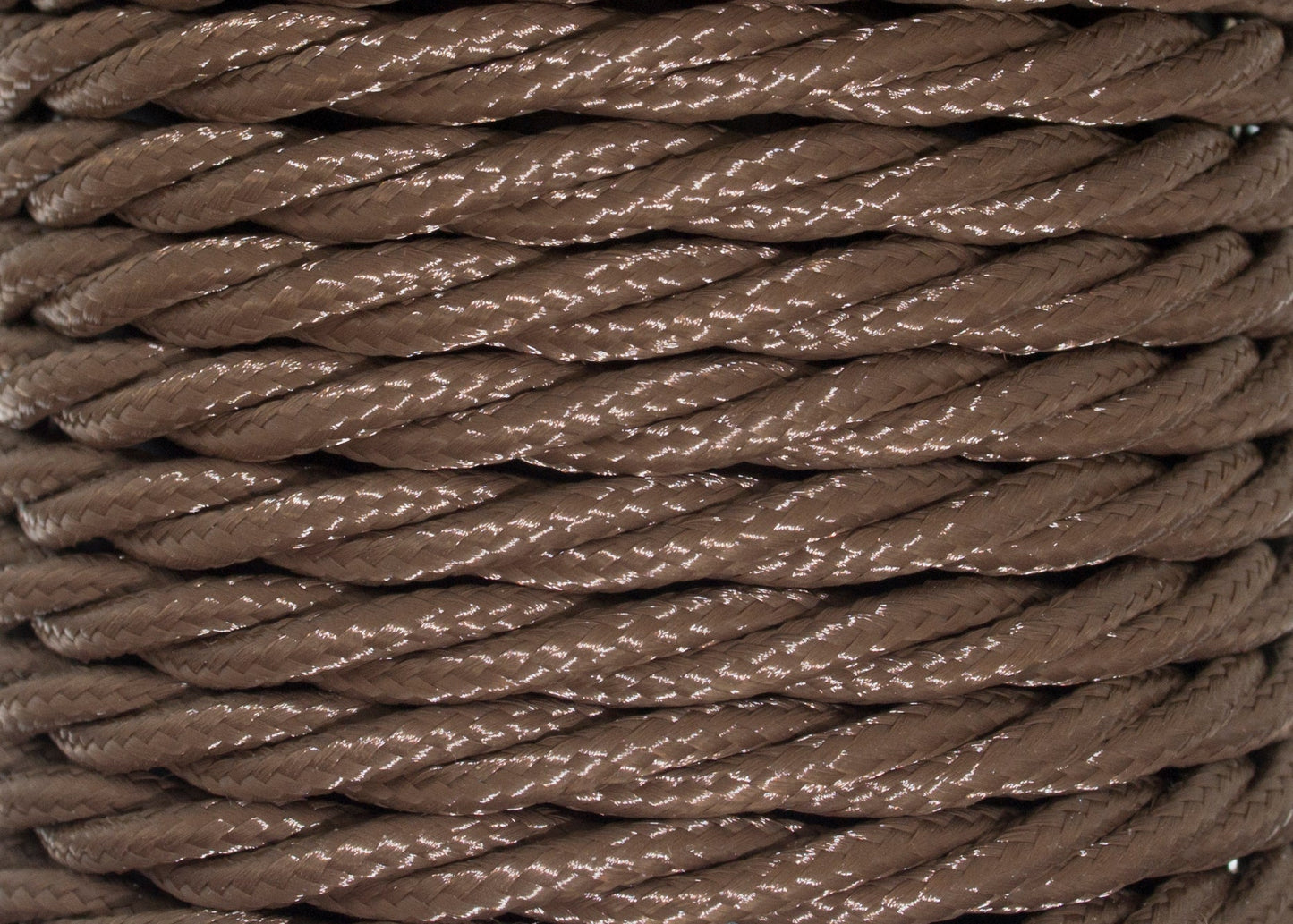 Cocoa Twisted Lighting Cable