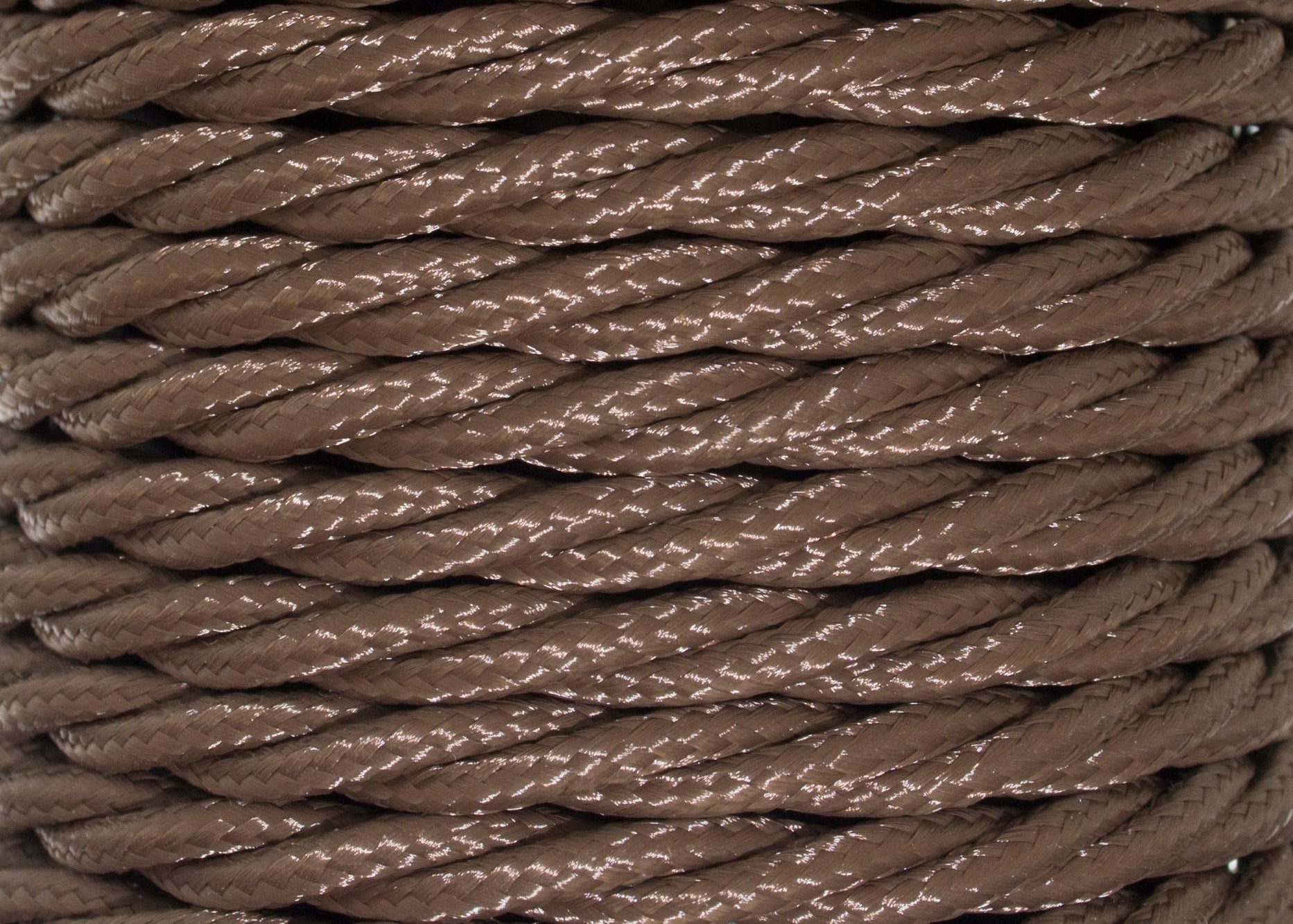 Cocoa Twisted Lighting Cable