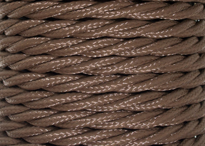 Cocoa Twisted Lighting Cable