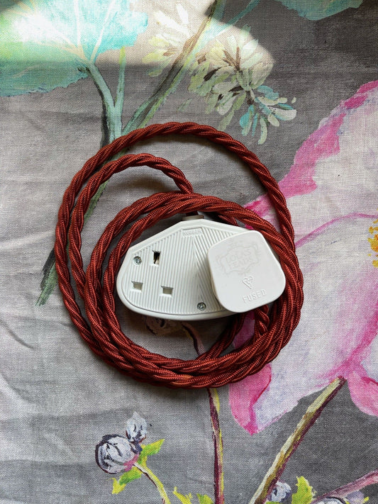 Lola's Leads - Copper Beech & White 2m