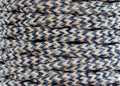 Denim Chevron Twisted Lighting Cable