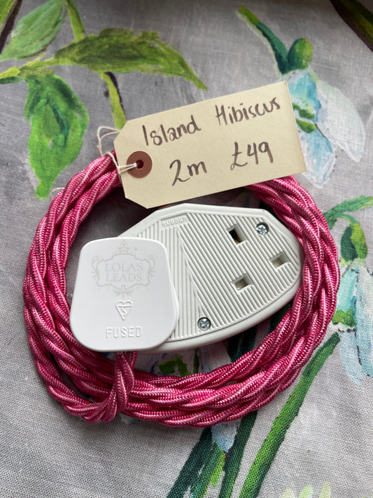 Island Hibiscus + White 2m | 2 Gang