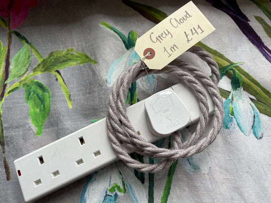 Grey Cloud + White 1m | 4 Gang