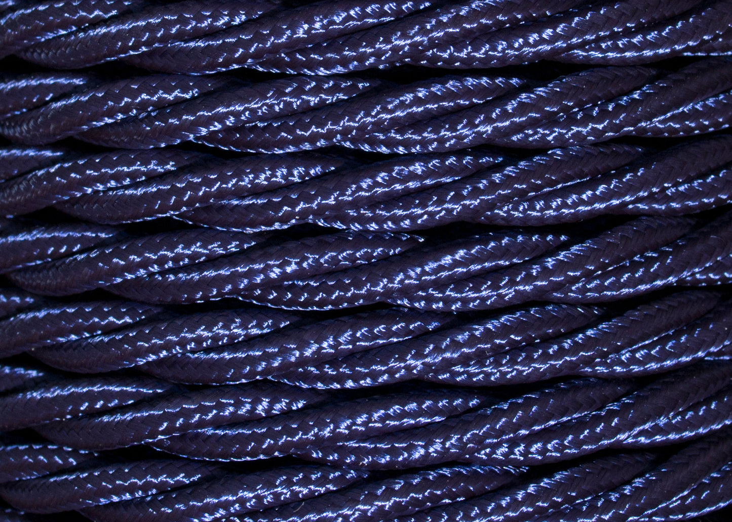 Indigo Twisted Lighting Cable