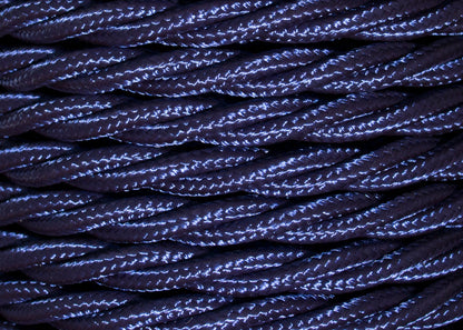 Indigo Twisted Lighting Cable