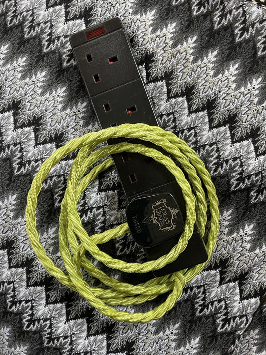 Lola's Leads - Lime Sorbet + Black 4 Gang 2m