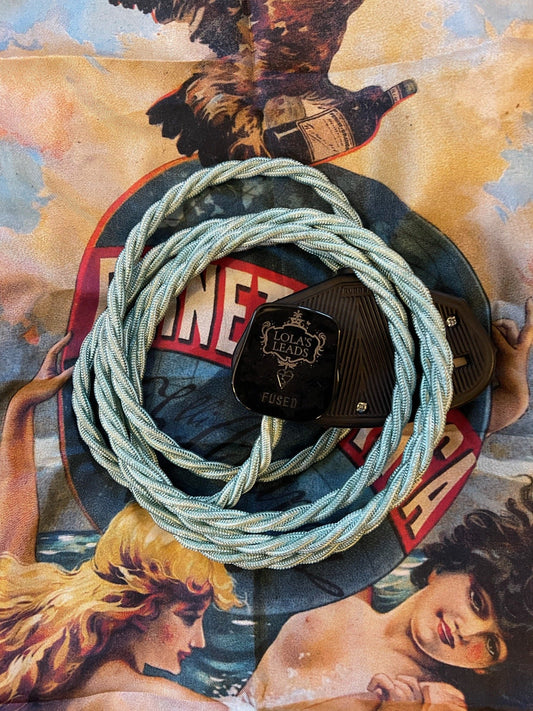 Lola's Leads - Sea Glass + Black | 2m & 3m
